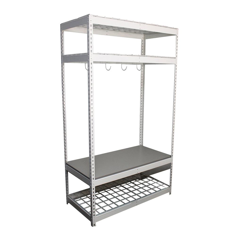 SafeRacks 2 ft. D x 4 ft. W x 7 ft. H Adjustable 4Tier Sports
