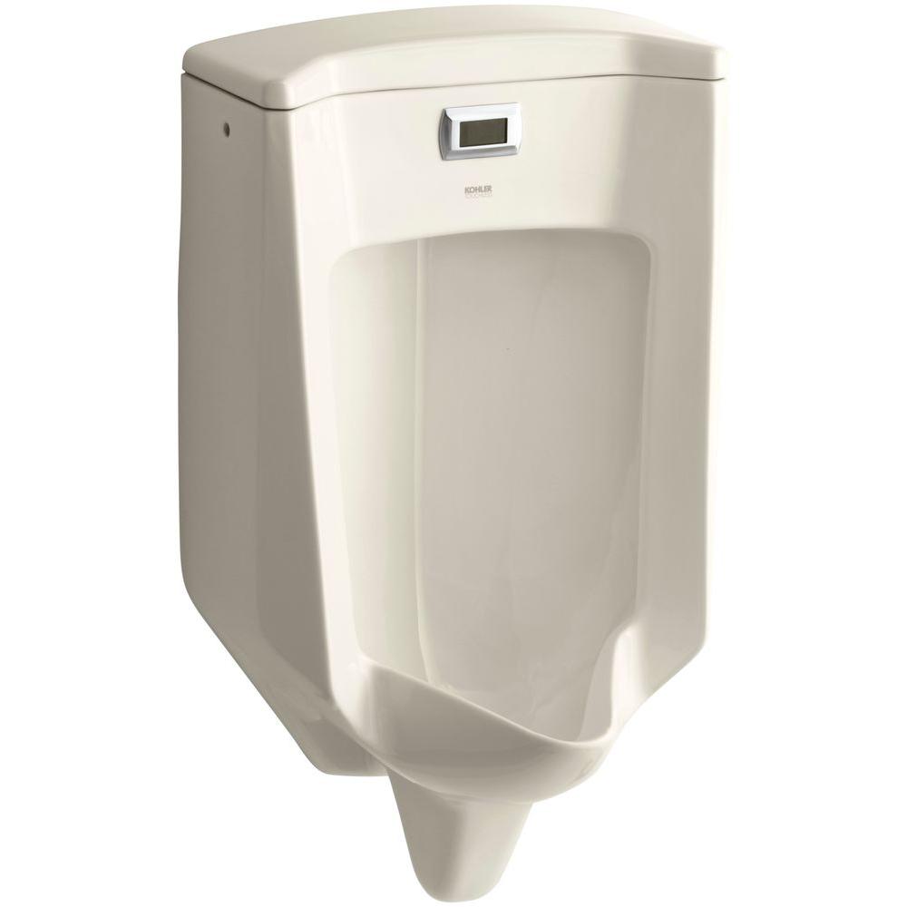 KOHLER Bardon 0.5 GPF Touchless Urinal in AlmondK491547 The Home Depot