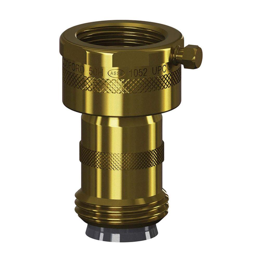 Woodford Add On 3 4 In Hose Thread Brass Double Check Backflow