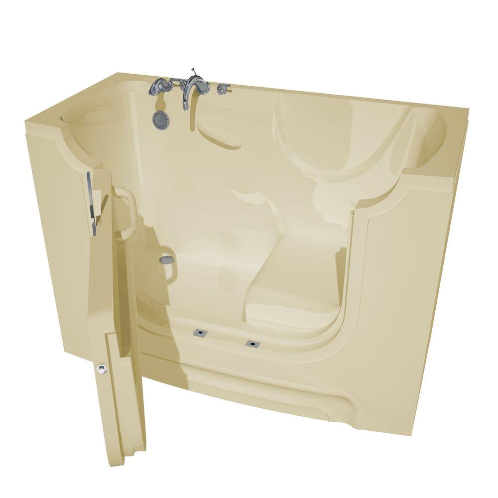 Universal Tubs 5 ft. Left Drain WalkIn Bathtub in BiscuitHD3060WCALBS