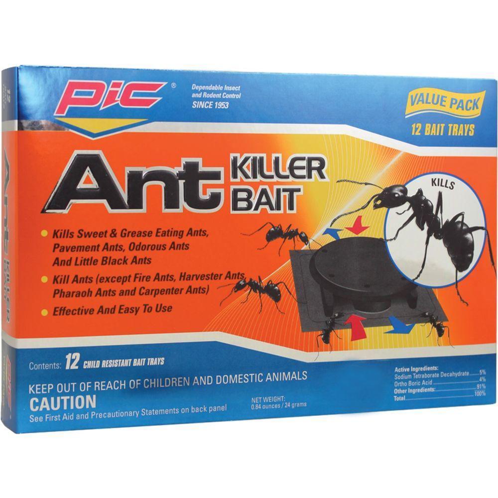 PIC 12 Plastic Ant-Killing Systems (3-Pack) by PIC