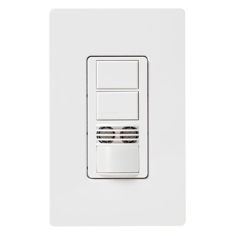 Lutron Maestro DualCircuit DualTech Motion Sensor switch, 6A, Single