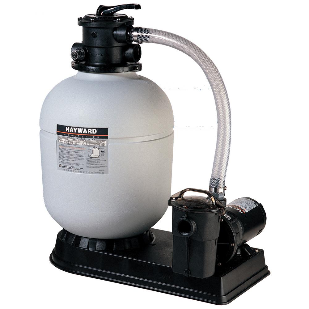 Hayward ProSeries 16 in. Pool Sand Filter System with 1 HP