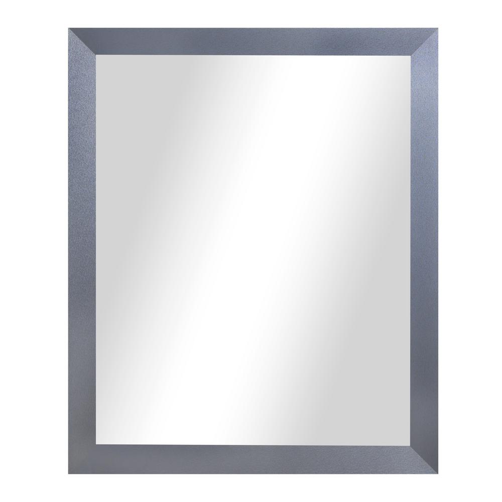 60 In X 40 Shadowy Tungsten Smokestack Framed Non Beveled Wall Mirror V091 34 5 54 The Home Depot 60 In X 40 Shadowy Tungsten, 40 X 60 Frameless Mirror