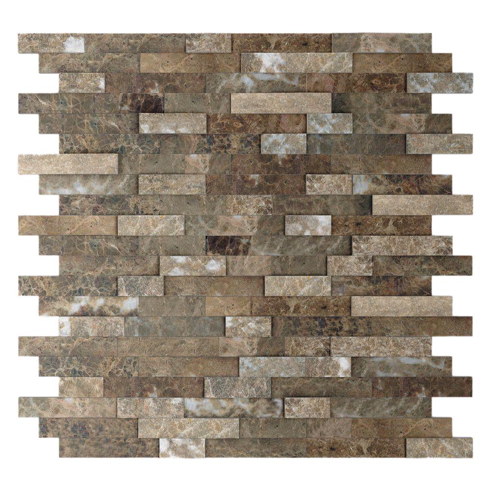 Stone Wall Fireplace Tile Flooring The Home Depot