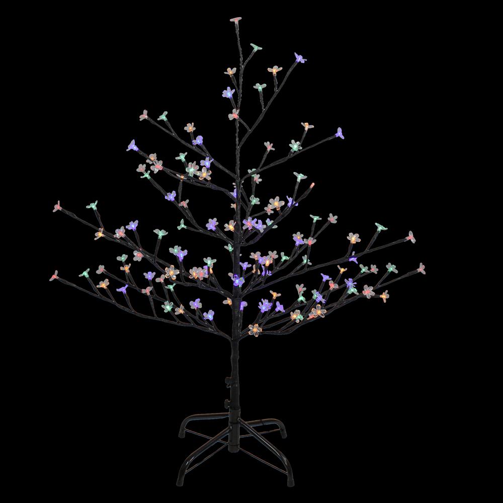 Northlight 4 Ft Multi Color Led Lighted Cherry Blossom Flower