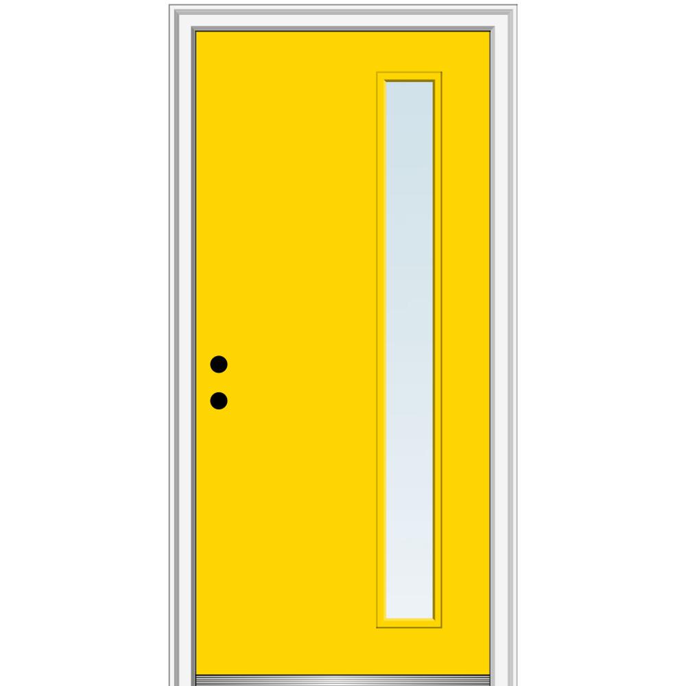 Mmi Door 36 In X 80 In Viola Low E Glass Right Hand 1 Lite Clear