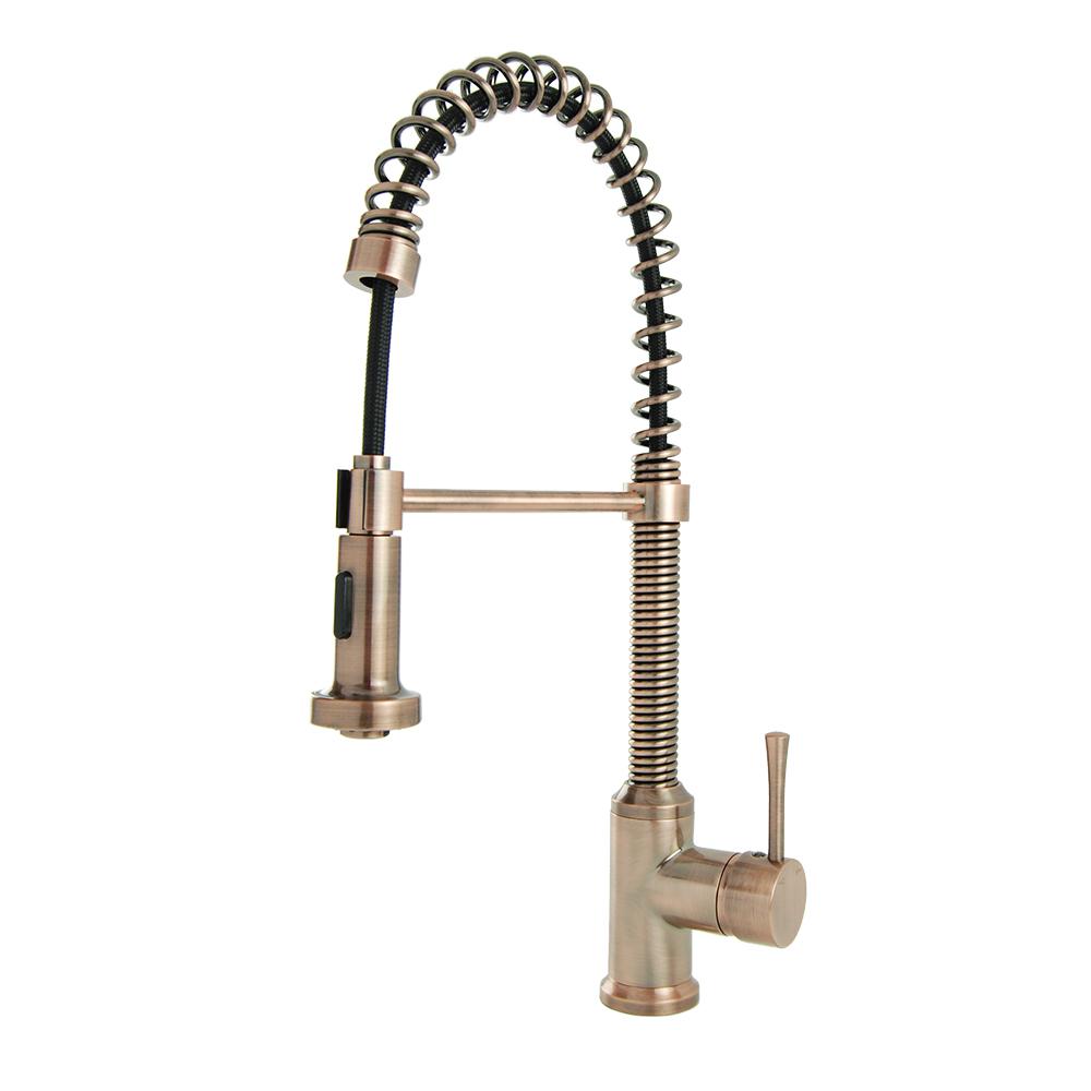Copper Kitchen Faucets Kitchen The Home Depot