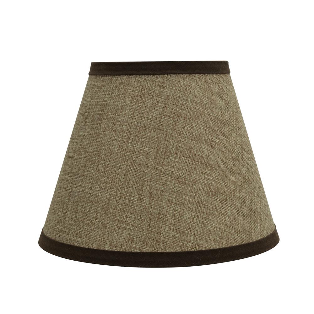 Aspen Creative Corporation 9 In X 7 Straw Yellow Hardback Aspen Creative Corporation 9 In X 7 Straw Yellow Hardback Empire Lamp Shade