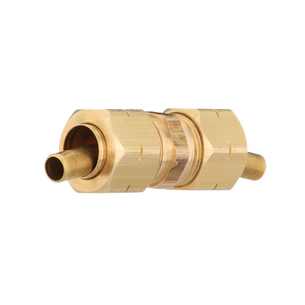 Everbilt 3/8 in. O.D. Comp LeadFree Brass Compression Coupling