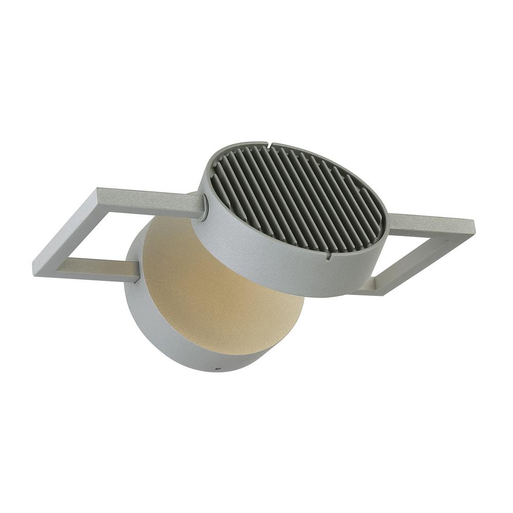 Eurofase 1-Light Marine Grey Outdoor Integrated LED Wall Mount Sconce by Eurofase