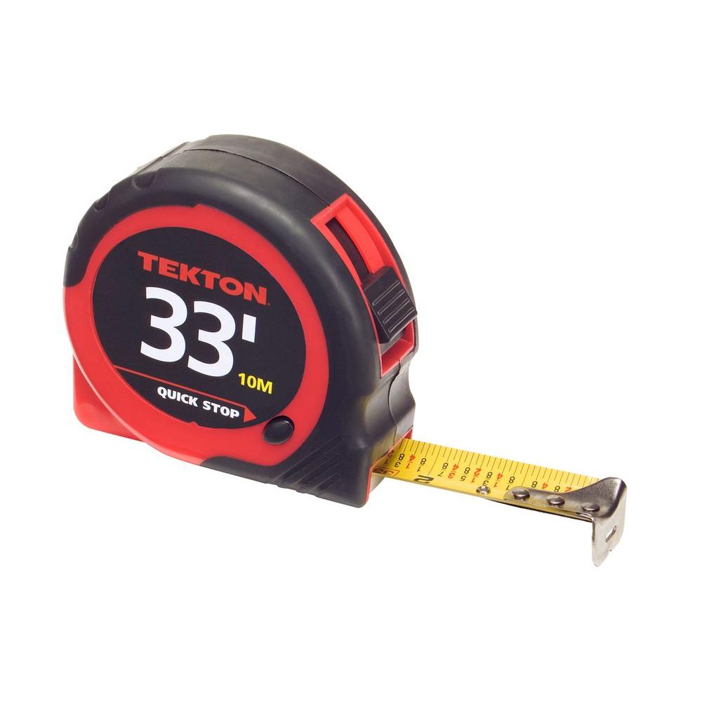 TEKTON 33 ft. x 1 in. Tape Measure71955 The Home Depot