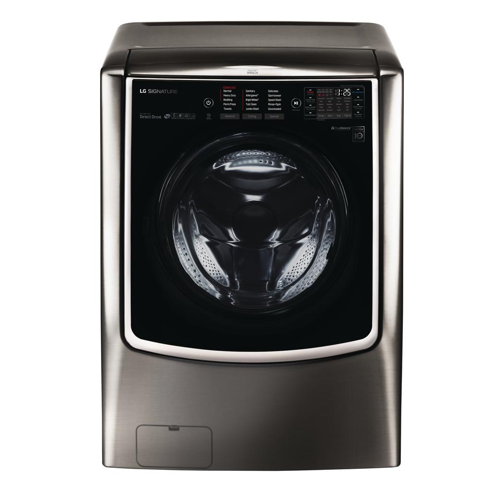 LG SIGNATURE 5.8 cu. ft. High-Efficiency Smart Front Load Washer with