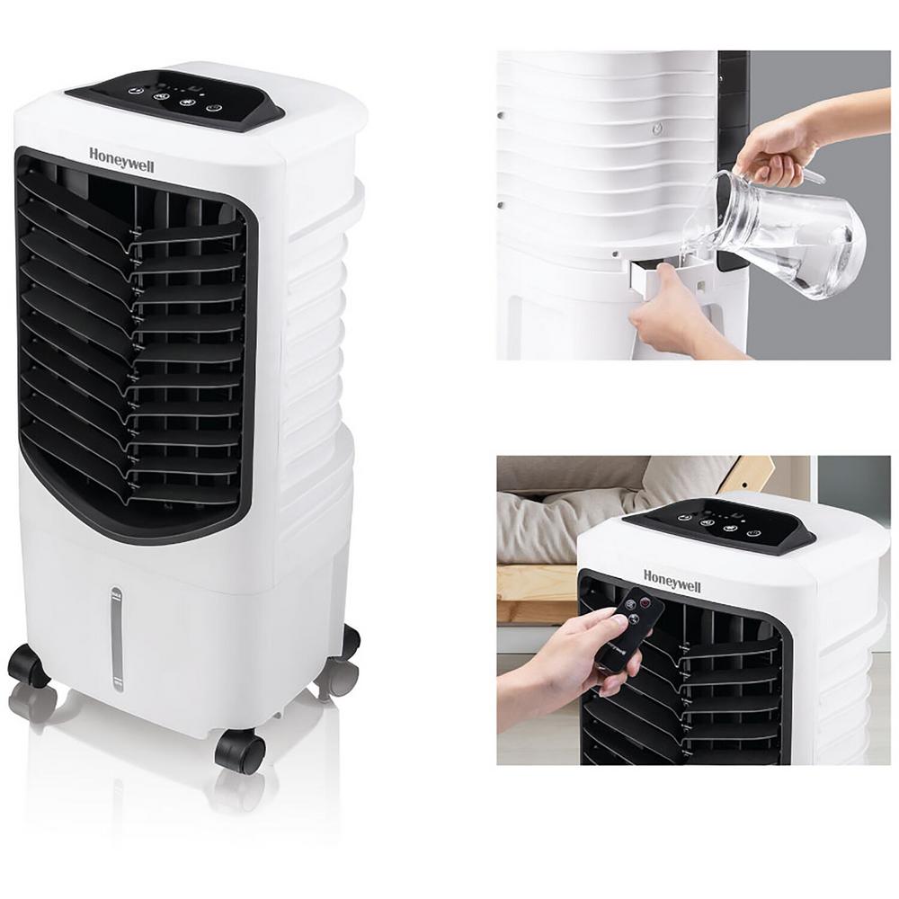 Honeywell 200 CFM 3 Speed Portable Evaporative Air Cooler for 108 sq ...