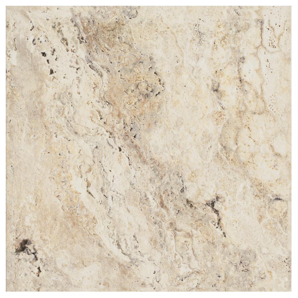 Porcelain Floor & Wall Tile: MARAZZI Flooring Travisano Trevi 12 in. x 12 in. Porcelain Floor and Wall Tile (14.40 sq. ft. / case) ULN9