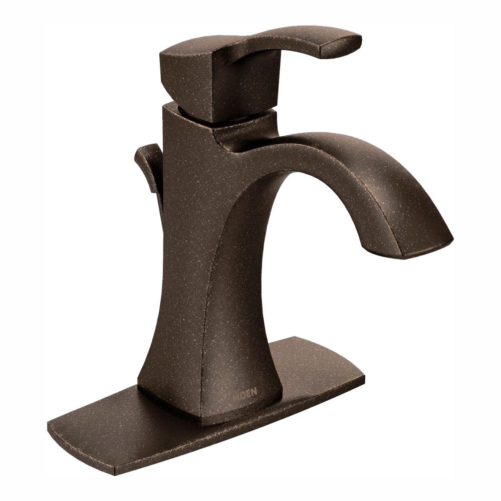 Oil Rubbed Bronze Moen Single Handle Bathroom Sink Faucets 6903orb 64 100 