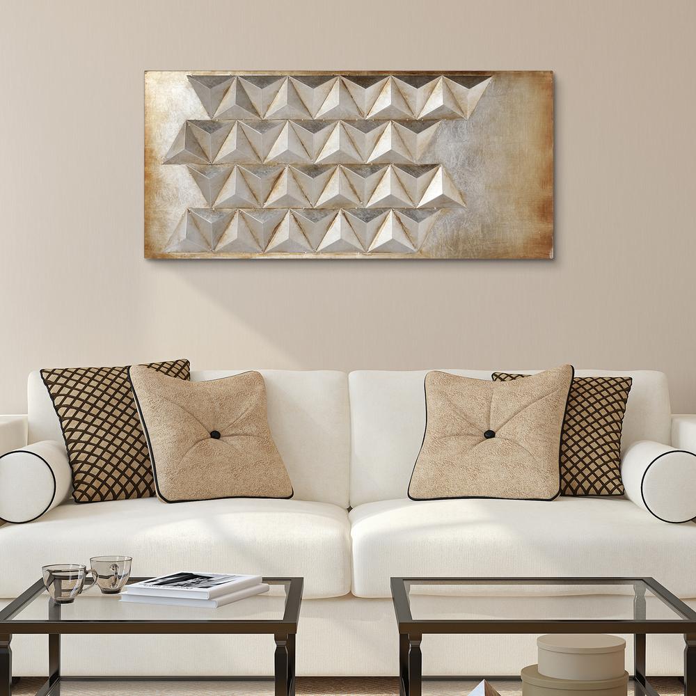 Empire Art Direct Steel 2 Mixed Media Iron Hand Painted