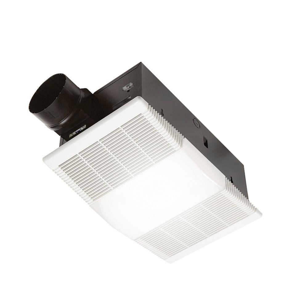 Nutone 80 Cfm Ceiling Bathroom Exhaust Fan With Light And 1300