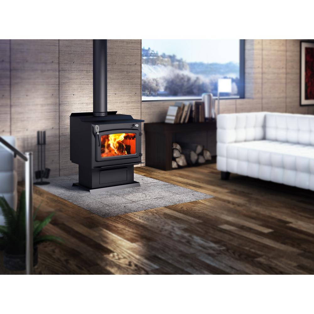 Century Fw3000 25 In Wood Stove 2000 Sq Ft With Blower Epa