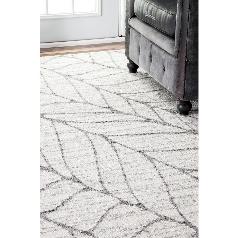 Nuloom Boyce Light Grey 8 Ft X 12 Area Rug