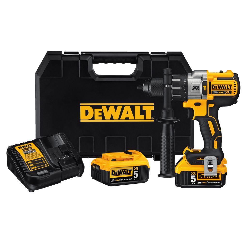 DEWALT 20-Volt MAX XR Li-Ion 1 in. Cordless SDS-plus Brushless D ...