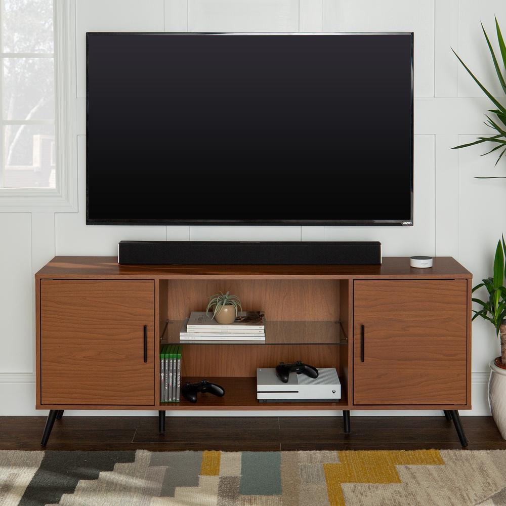 Walker Edison Furniture Company 60 Mid Century Modern Accent Tv Walker Edison Furniture Company 60 Mid