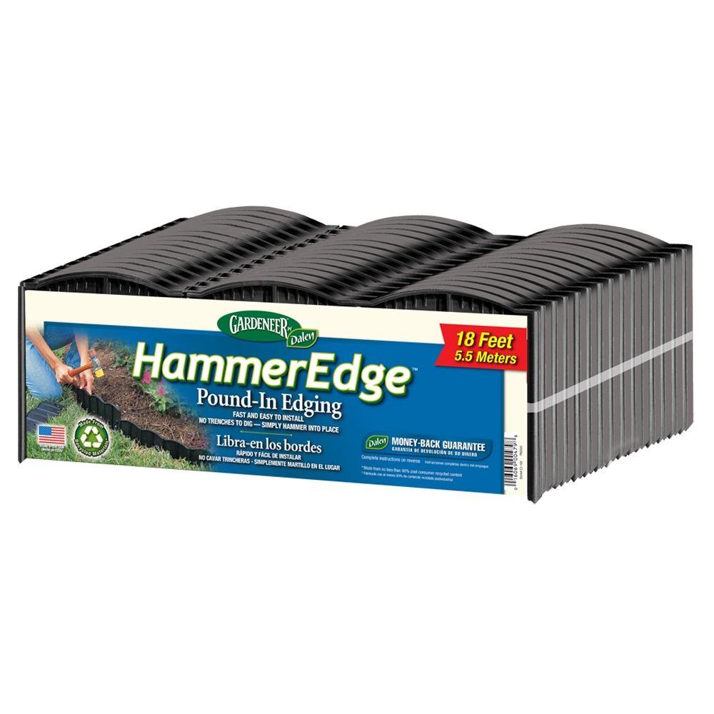 Dalen Products 18 ft. Hammer Edge Edging-E3-16B - The Home Depot