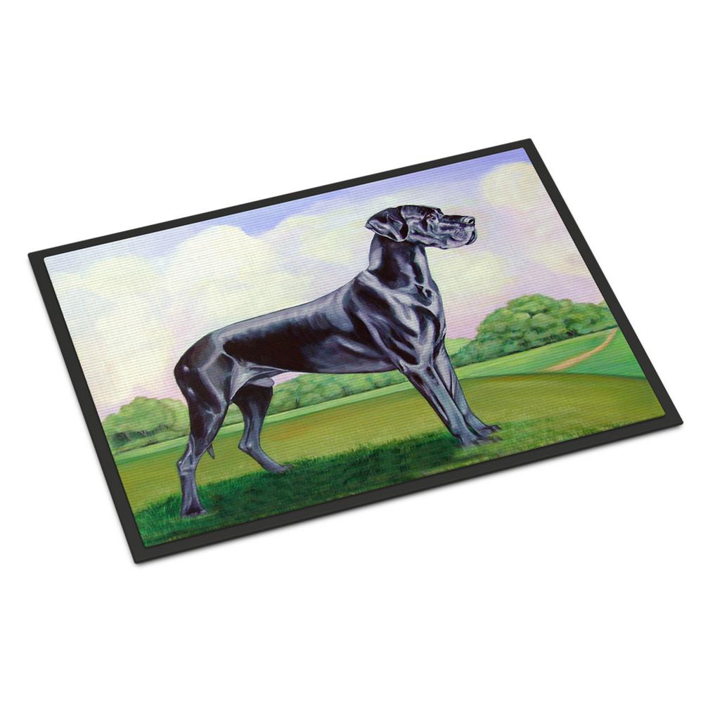 Multicolor 18 x 27 Carolines Treasures AMB1075MAT Naptime Yorkie Yorkshire Terrier Indoor or Outdoor Mat
