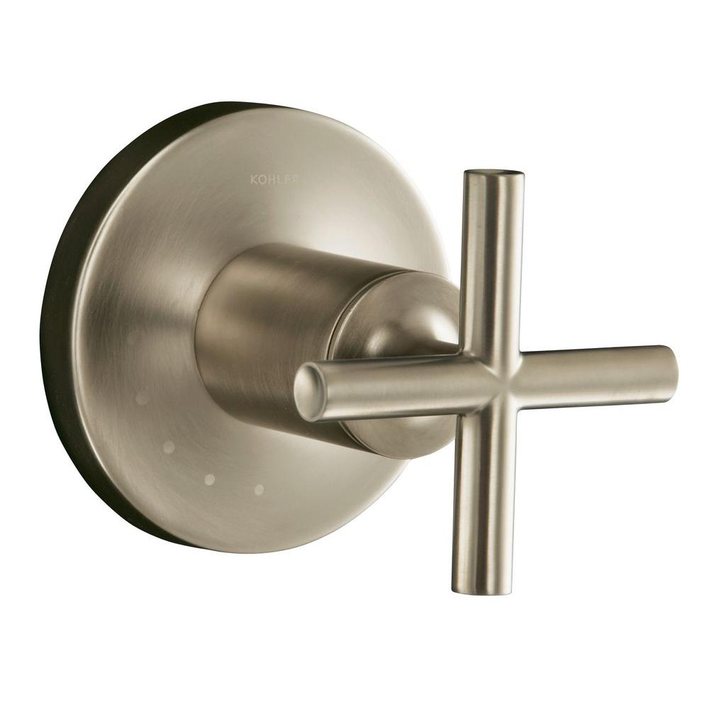 Kohler Purist 1 Handle Volume Control Valve Trim Kit In Vibrant Kohler Purist 1 Handle Volume Control Valve Trim Kit In Vibrant Brushed Nickel