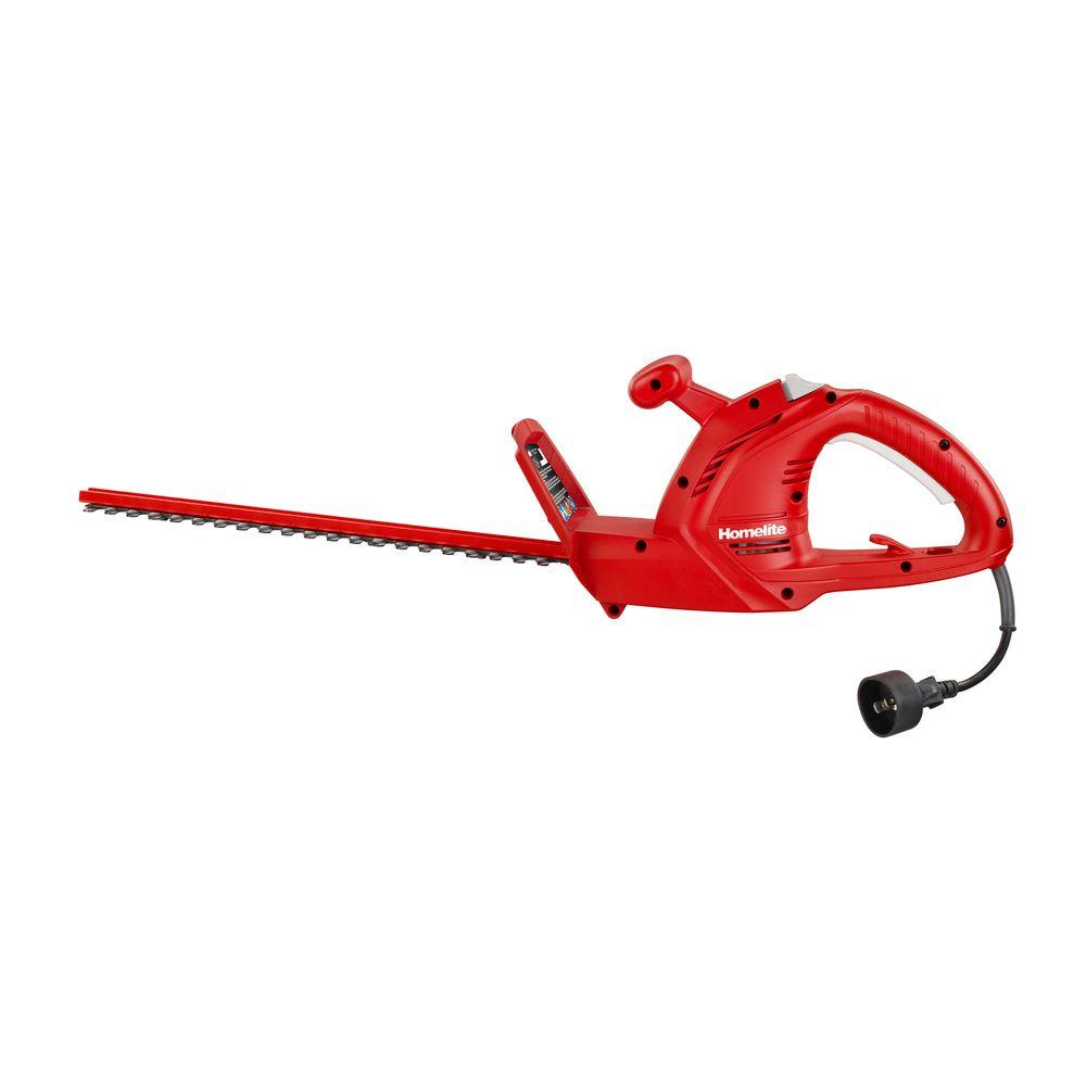 homelite electric hedge trimmer
