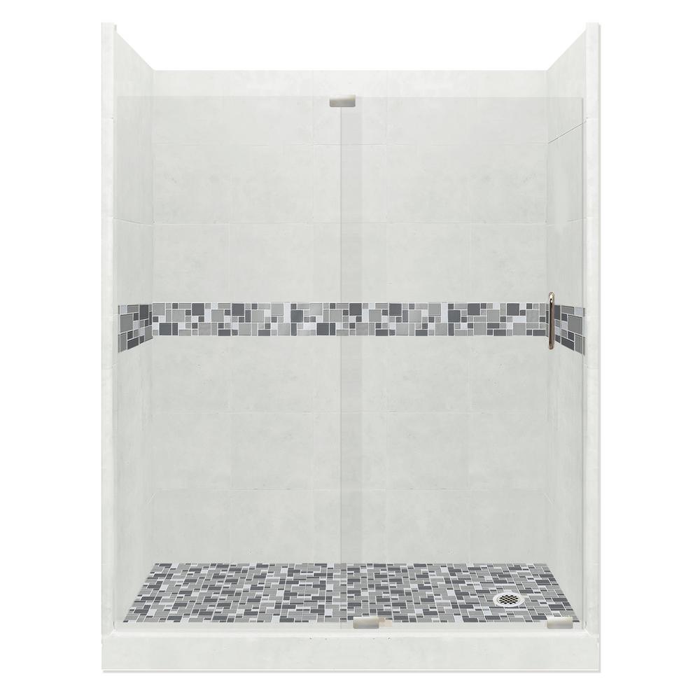 American Bath Factory Newport Grand Slider 42 in. x 60 in. x 80 in