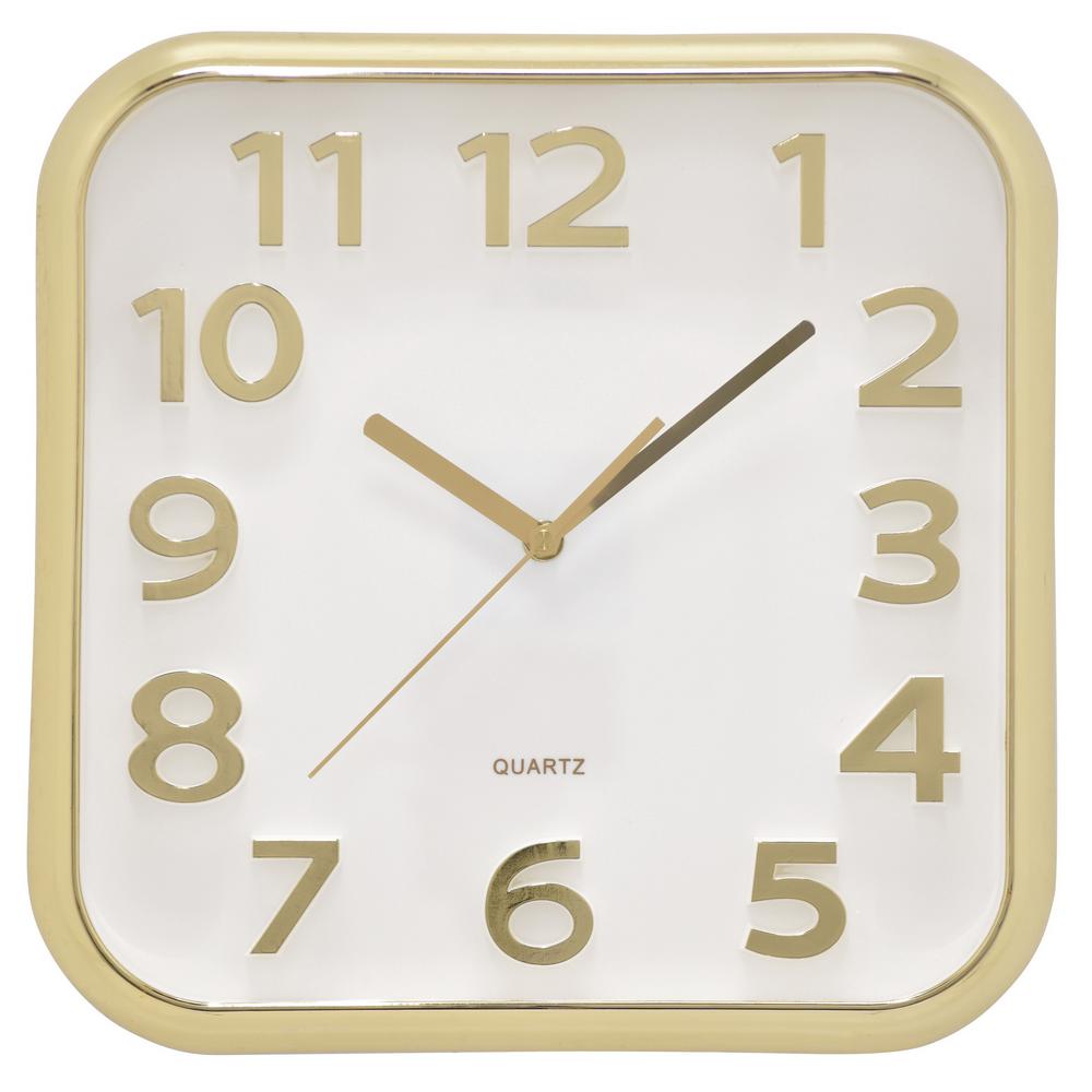 Square Wall Clocks Clocks The Home Depot