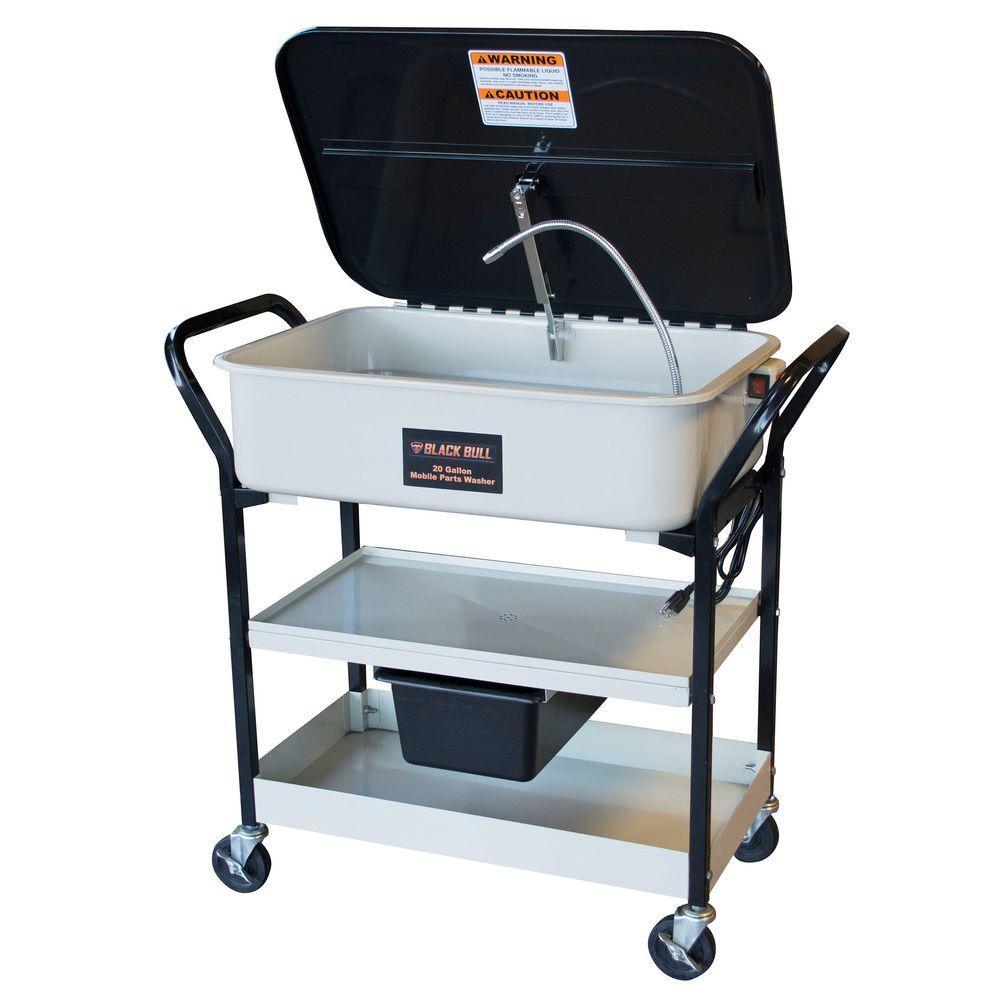 Black Bull 20 gal Portable Parts Washer