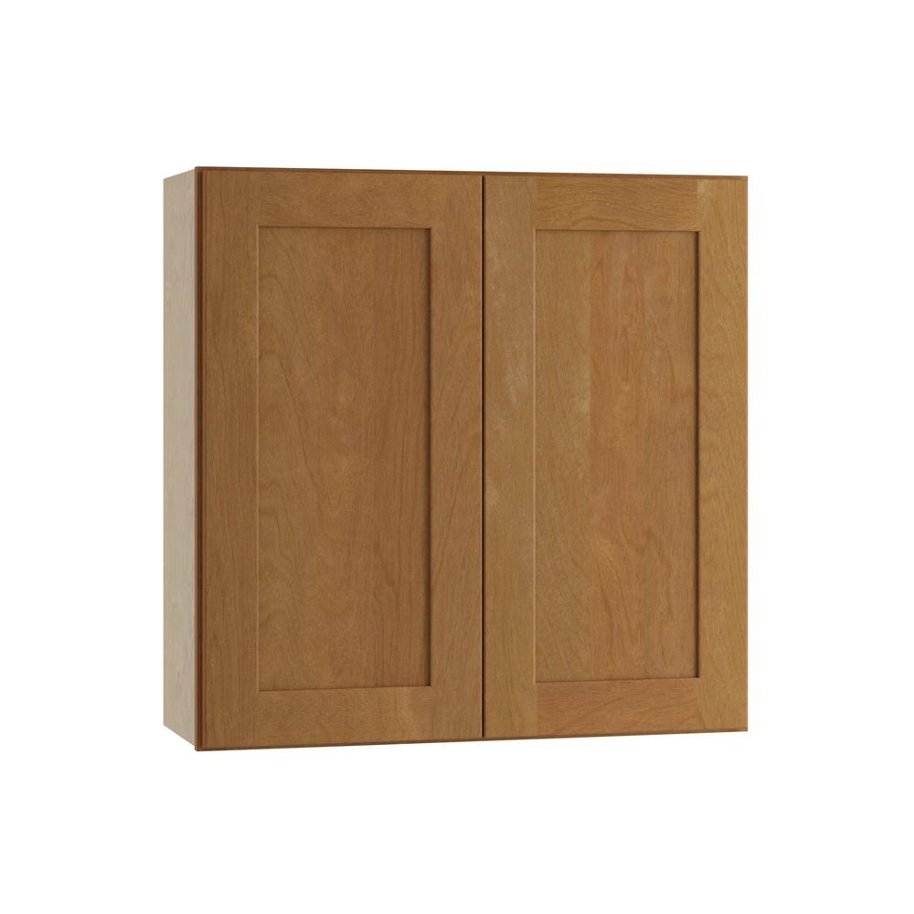 Shaker Birch Kitchen Cabinets The Home Depot Hargrove Assembled