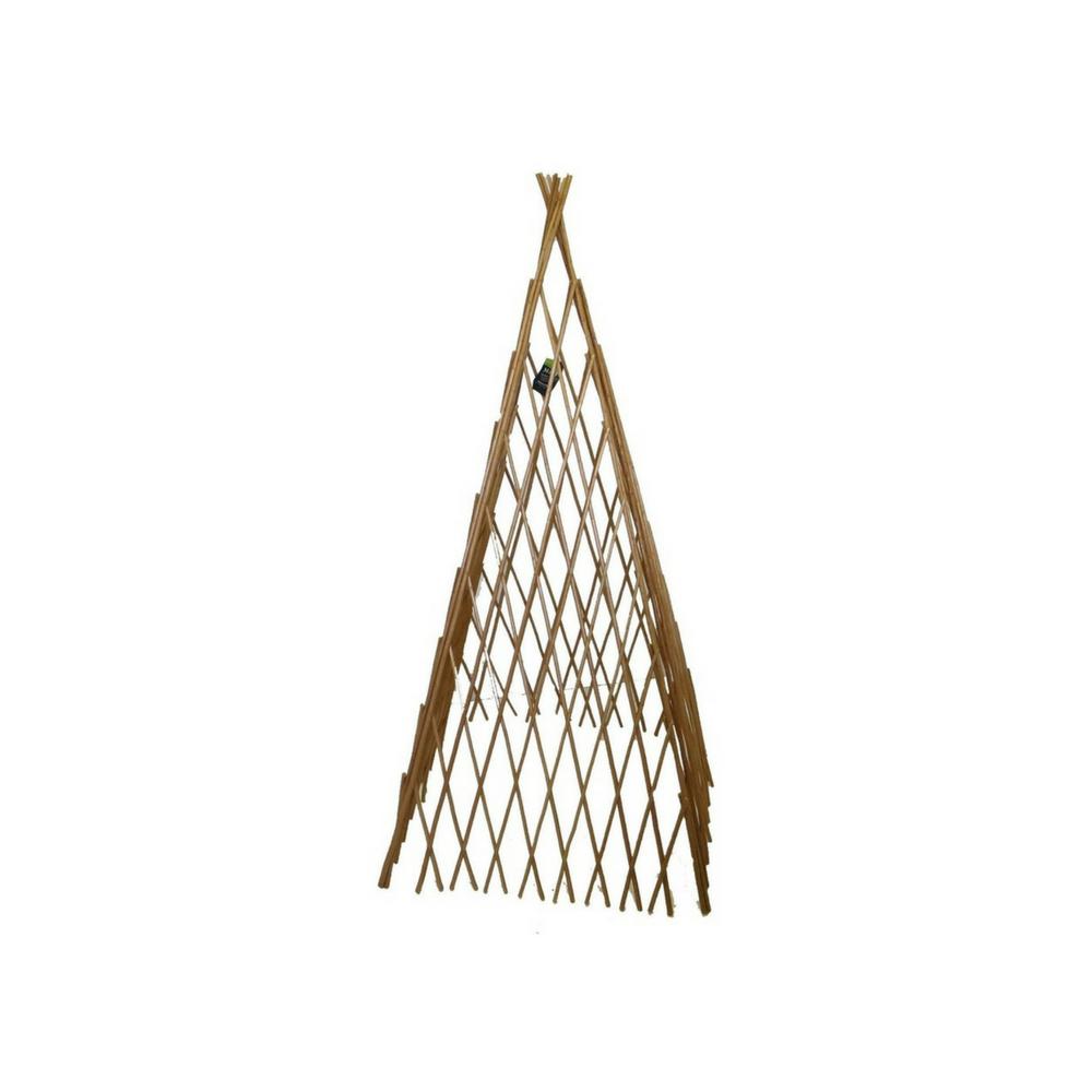 Bond Manufacturing 72 in. Bamboo Teepee TrellisTP72 The Home Depot
