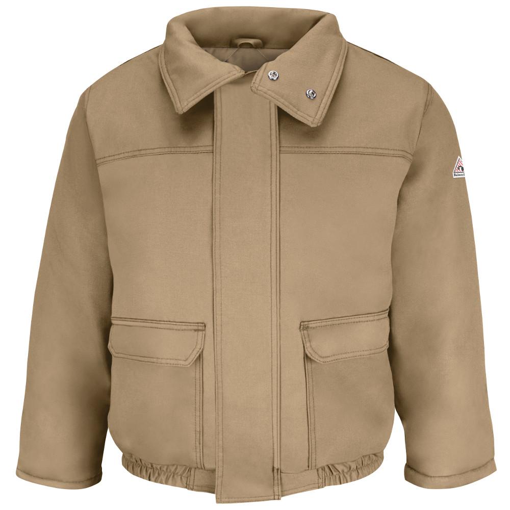 khaki work jacket