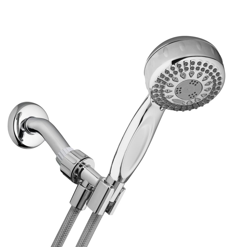 Waterpik Original 5 Spray Hand Held Showerhead Shower Massage In Chrome 5308