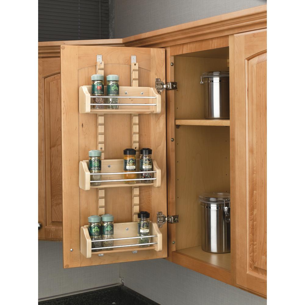 Rev A Shelf 25 In H X 10 125 In W X 4 In D Small Cabinet Door