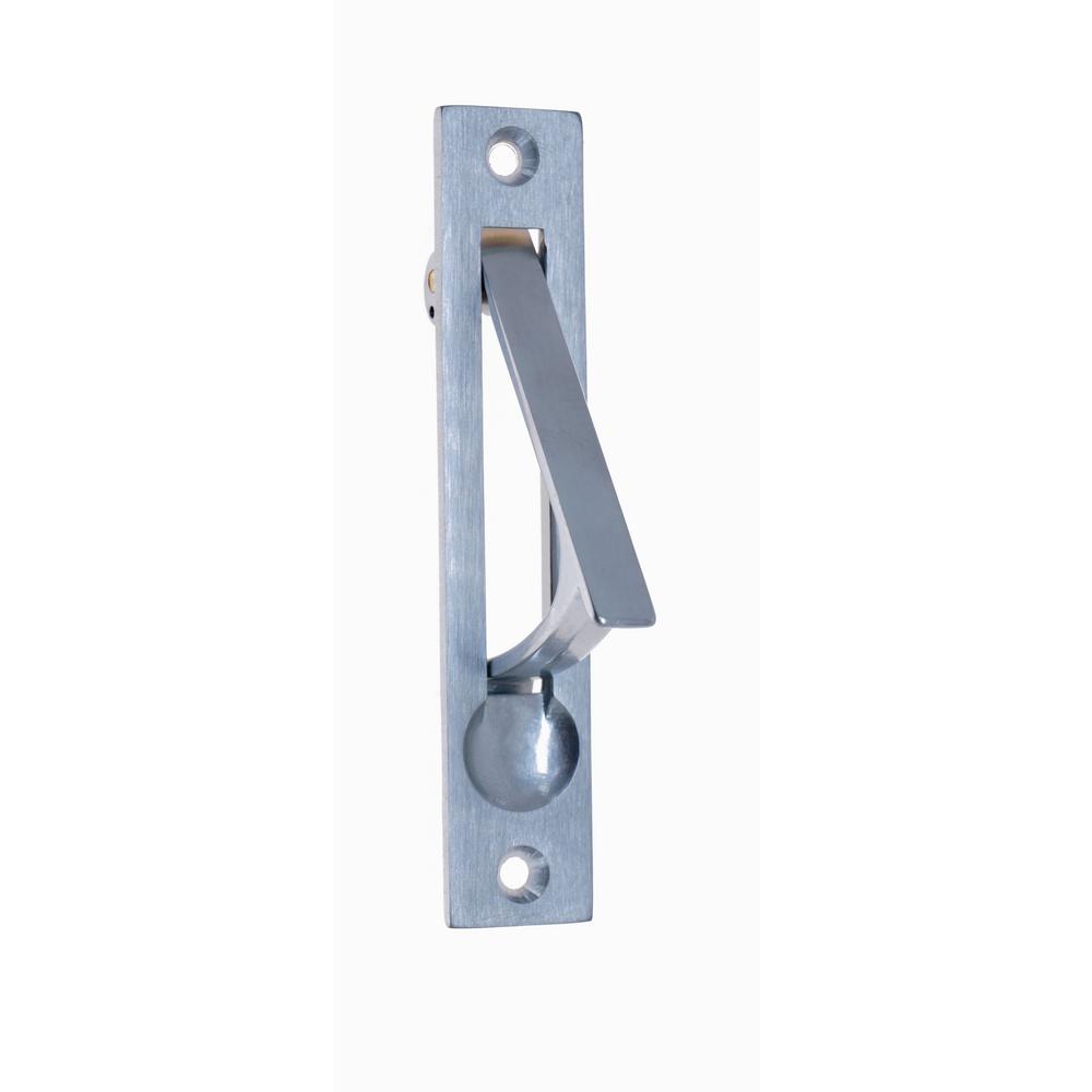Chrome Pocket Door Hardware The Home Depot Solid Br Edge Pull In Satin Chrome