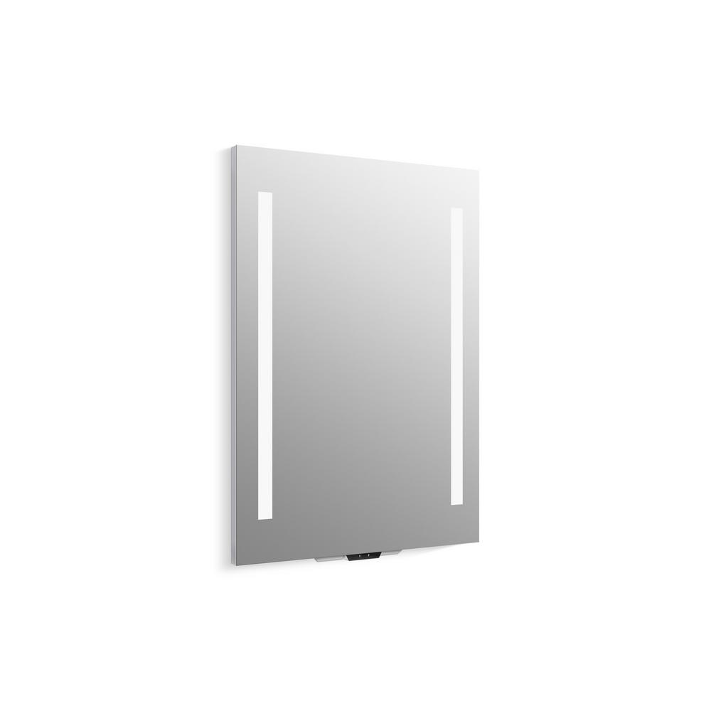 Kohler Verdera 24 In W X 33 H Frameless Wall Mirror With Alexa K 99571 Vlan Na The Home Depot - Kohler Led Bathroom Mirror Kohler Verdera 24 In W X 33 H Frameless Wall Mirror With Alexa K 99571 Vlan Na The Home Depot - Kohler Led Bathroom Mirror