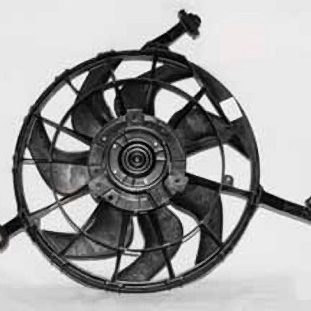 TYC 621100 Chevrolet Cobalt Replacement Radiator//Condenser Cooling Fan Assembly