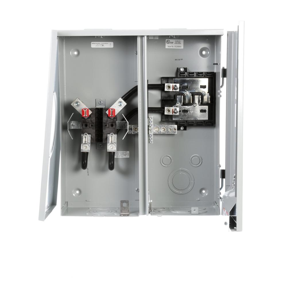 Siemens 200 Amp 4-Space 6-Circuit Main Lug Metermain ... ge tl412cp wiring diagram 