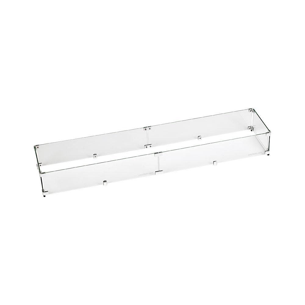 American Fire Glass Tempered Glass Flame Guard for 48 in. x 6 in ...