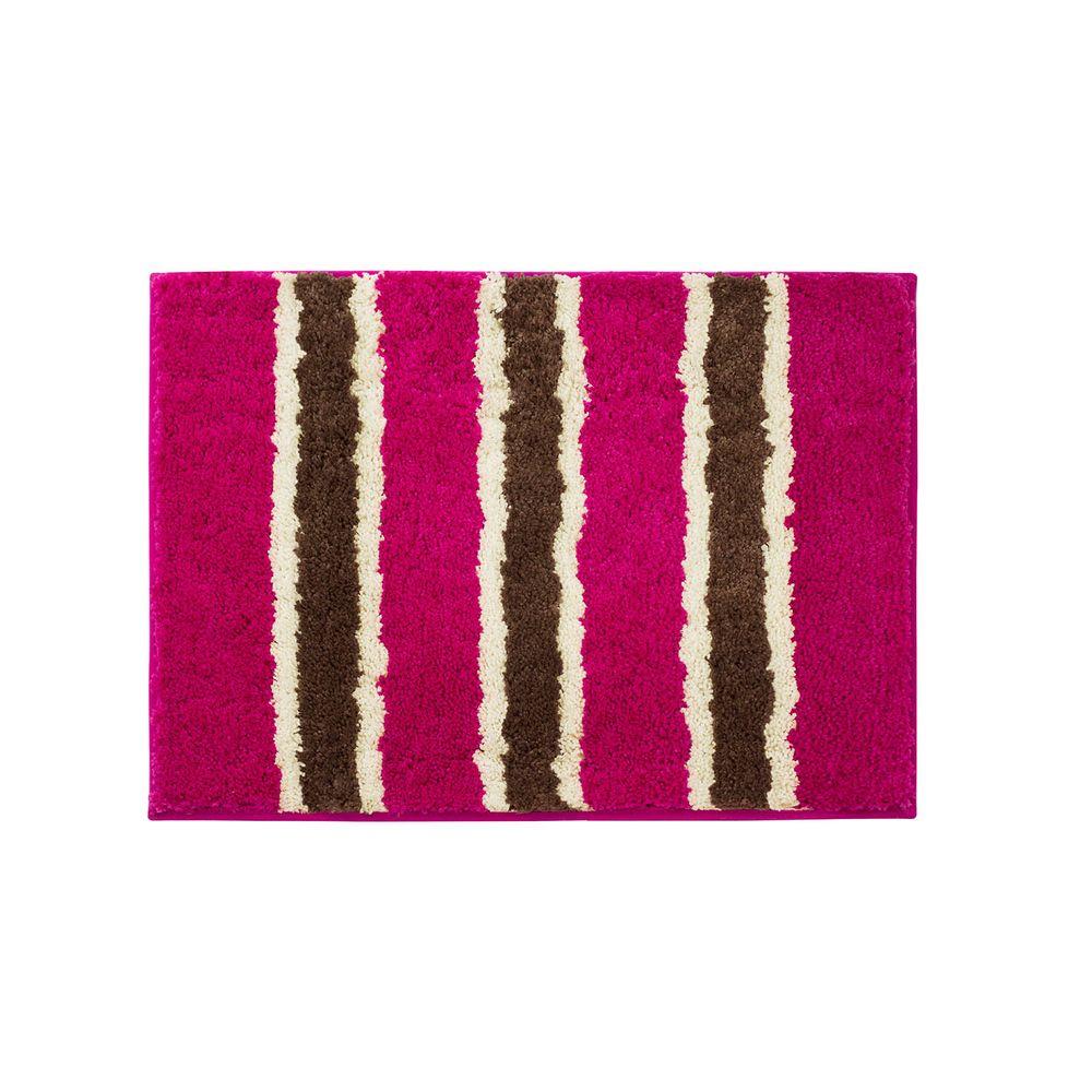 Bathtopia Ace Fuchsia 16 In X 24 Bath Rug