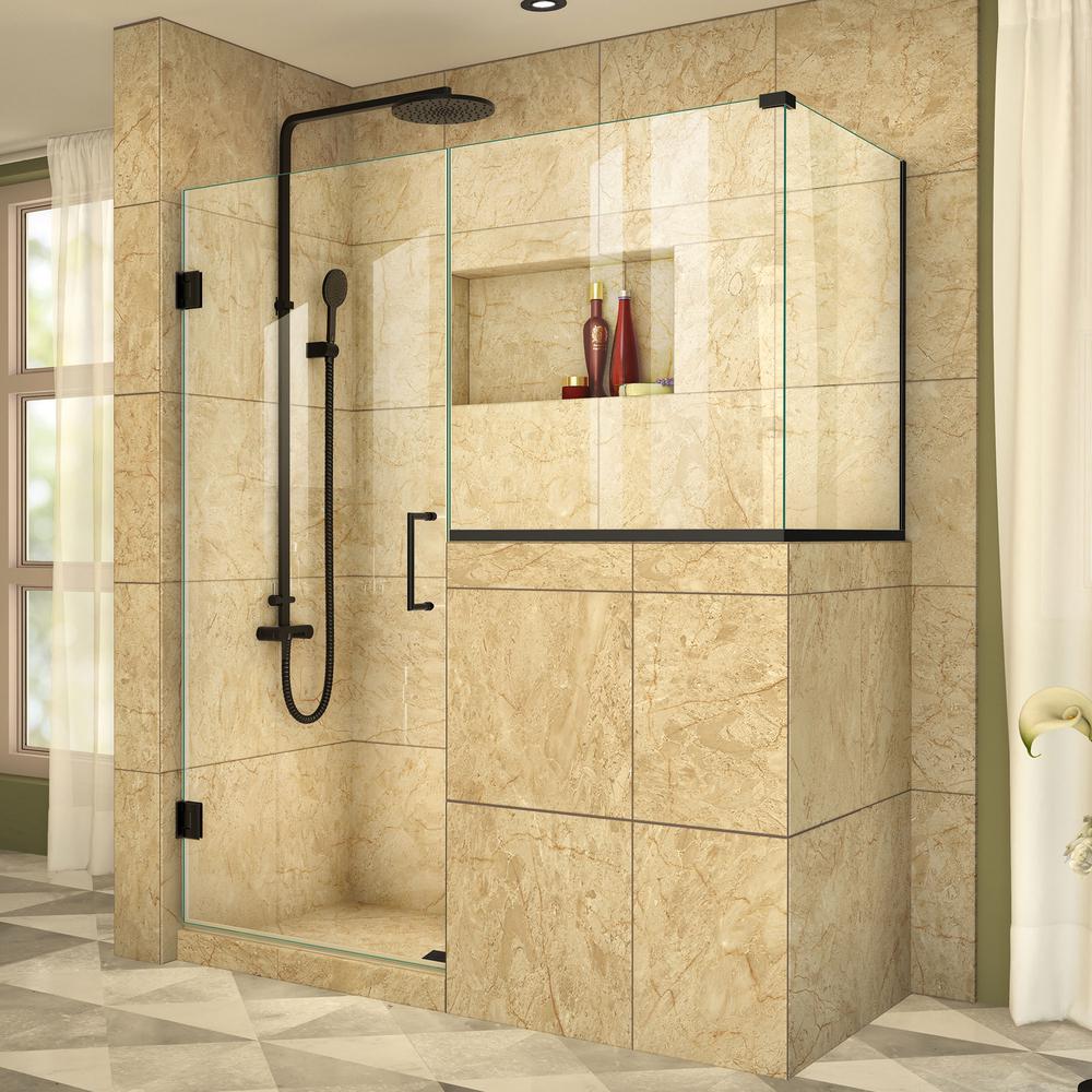 Dreamline Unidoor Plus 48 In X 72 Frameless Corner Hinged Dreamline Unidoor Plus 48 In X 72 Frameless Corner Hinged Shower Enclosure