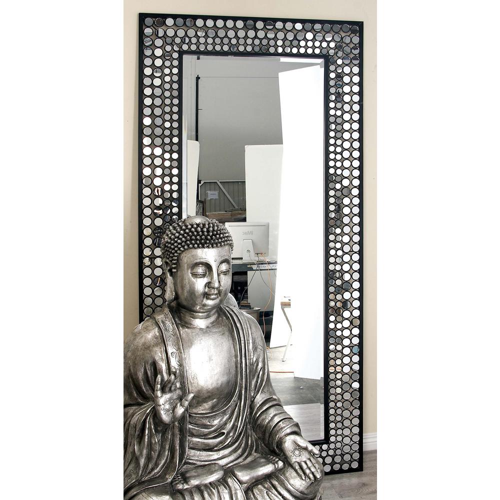 79 In X 37 Modern Mosaic Tile Framed Wall Mirror