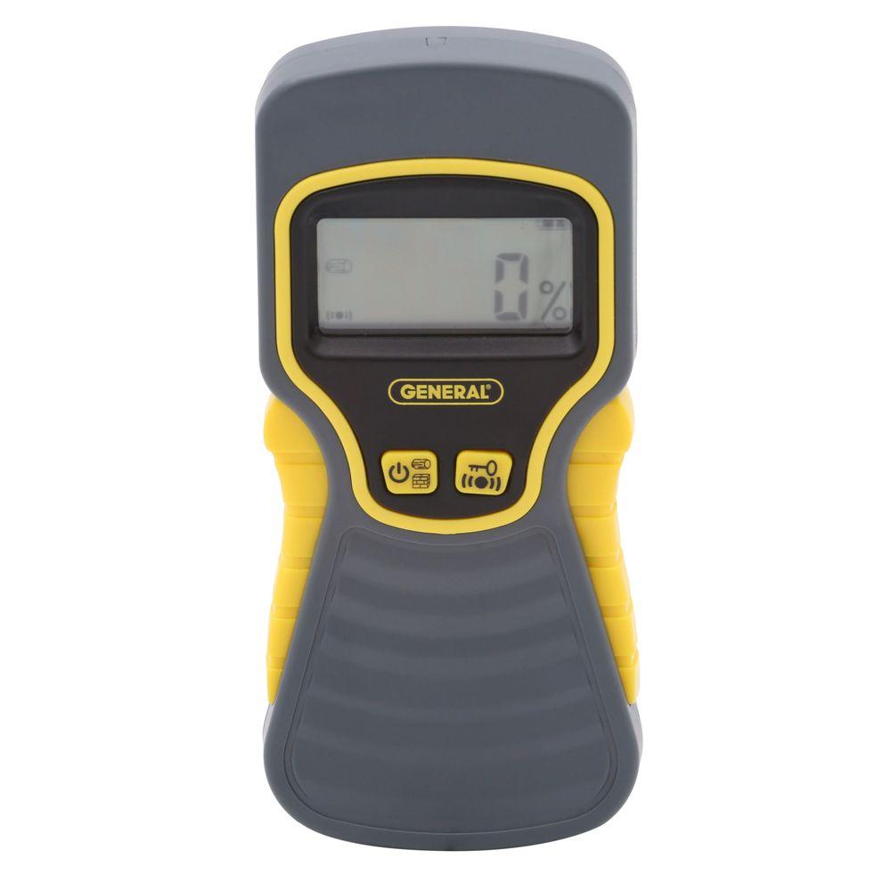 General Tools Non-Invasive Digital Moisture Meter with LCD Display ...