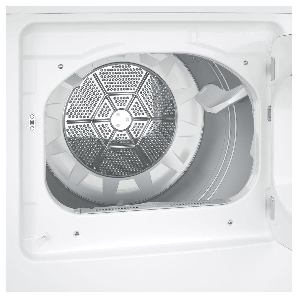 7.2 cu. ft. 240 Volt White Electric Vented Dryer