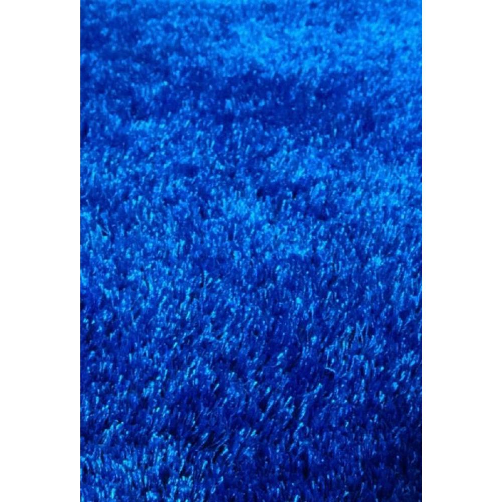 Amazing Rugs "Fuzzy Shaggy" Hand Tufted Area Rug in Electro Blue (8ft