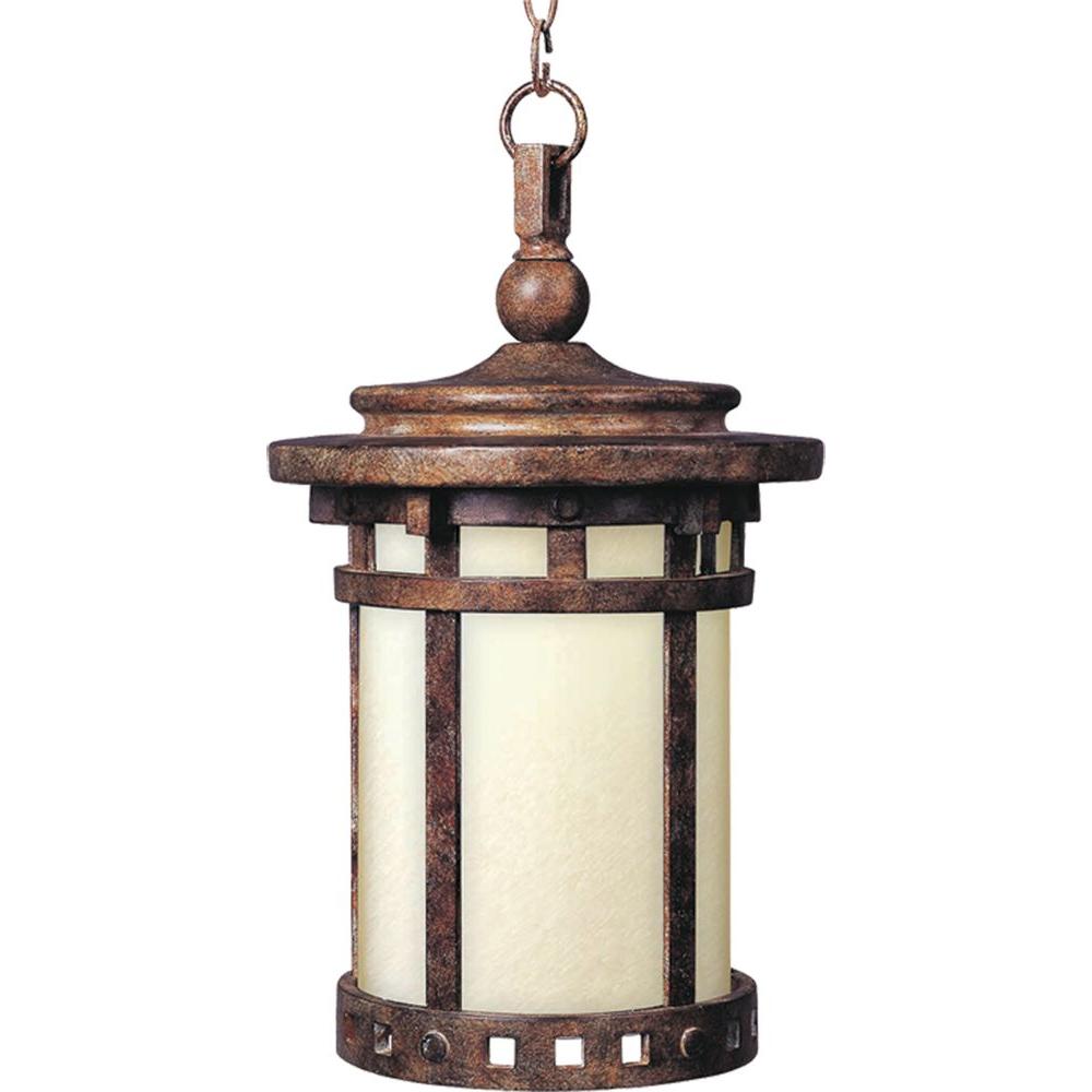 Maxim Lighting Santa Barbara Ee 1 Light Sienna Outdoor Hanging Maxim Lighting Santa Barbara Ee 1 Light Sienna Outdoor Hanging Lantern